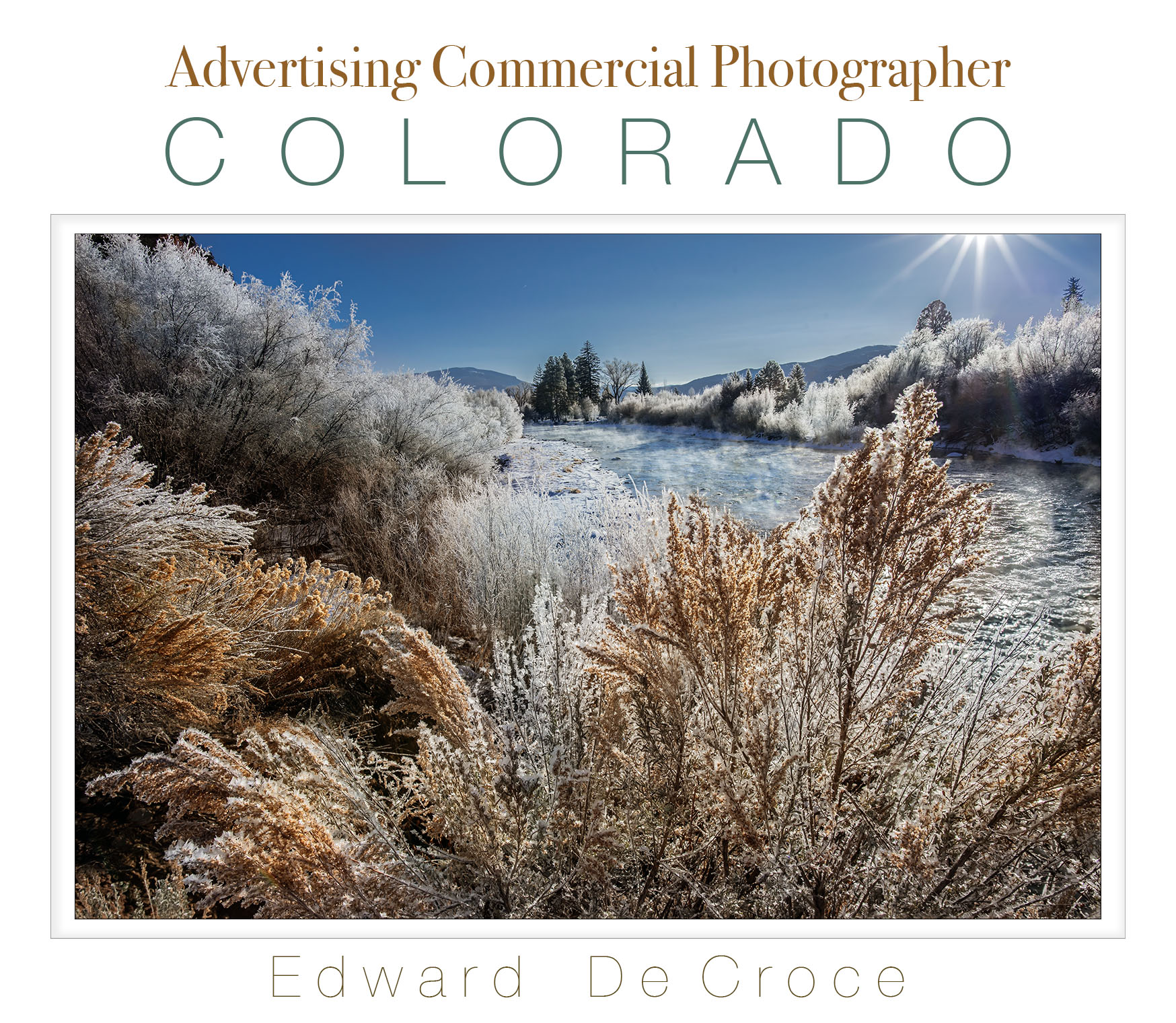 Commercial advertisint photography Colorado