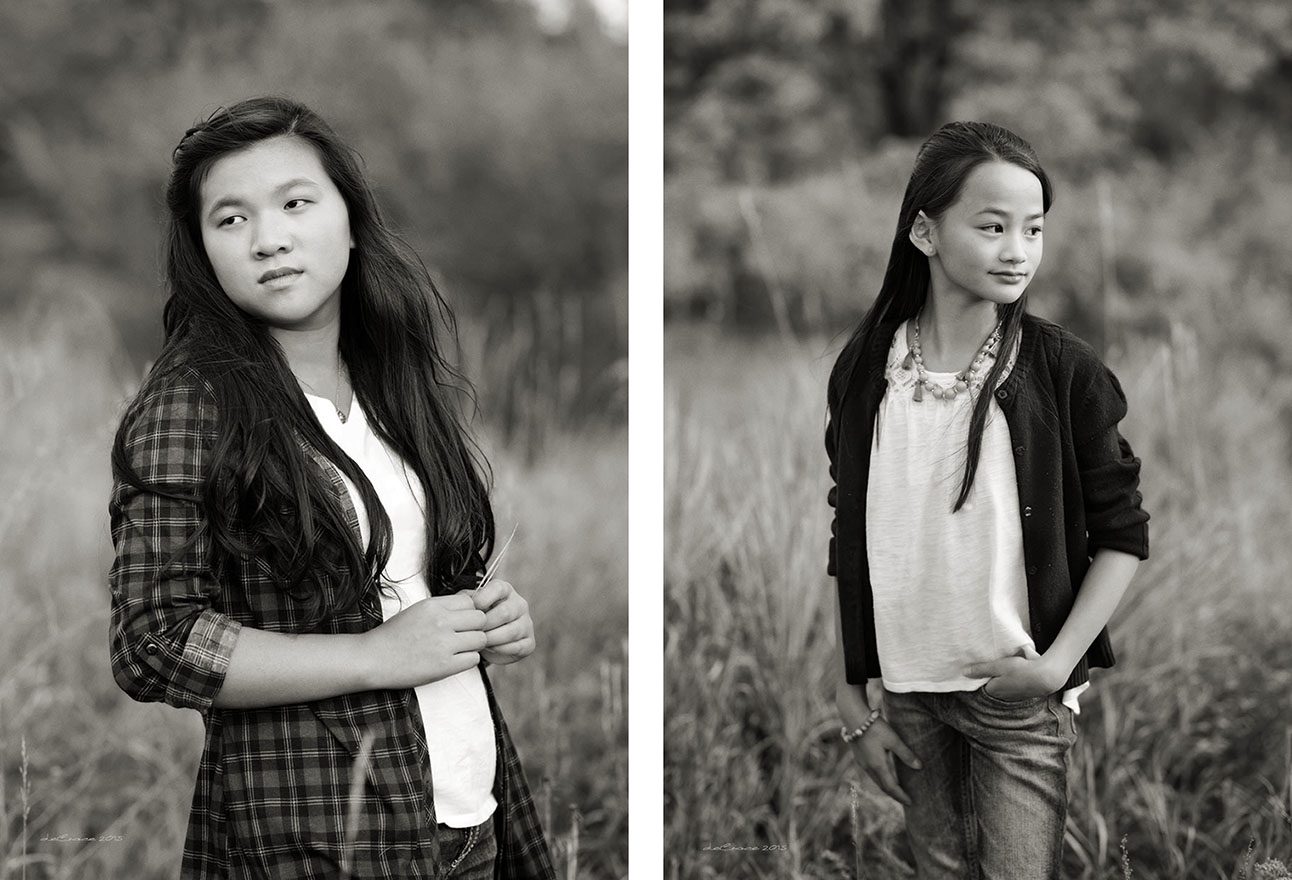 Portrait photography of girls in Colorado
