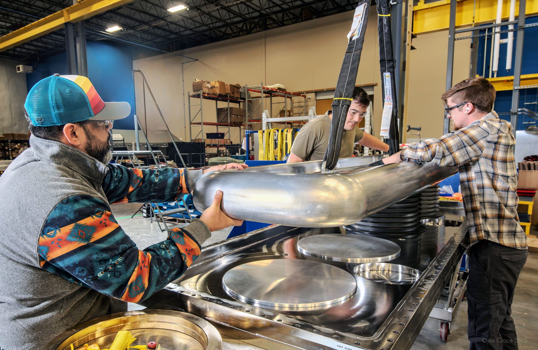 Commercial photography in Denver illustrates nuclear fusion laser construction.