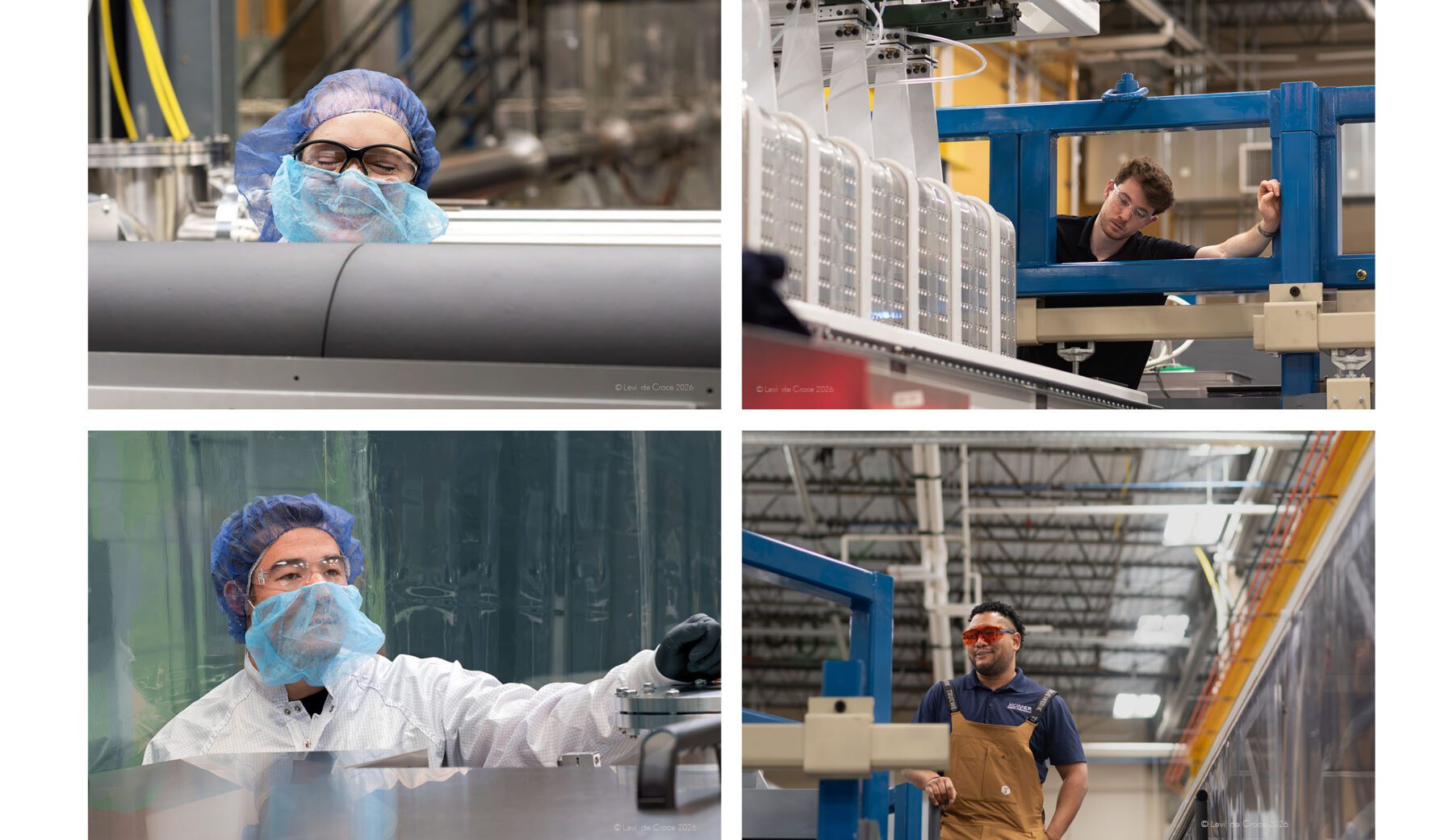 Commercial Denver photographer captures a pair of action worker portraits in nuclear fusion research.